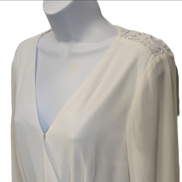 ALTAR'D State Lace Back Tie Waist Romper - Picture 6 of 9